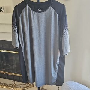 Men's Short-Sleeve Shirt - Black & Gray